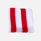 18 Inch Striped Silk (Red and White)