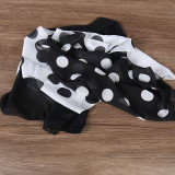 Polka Dot Scarf Change