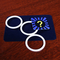 Deluxe Vanishing Coin in Rings by Kupper Magic