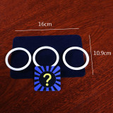 Deluxe Vanishing Coin in Rings by Kupper Magic