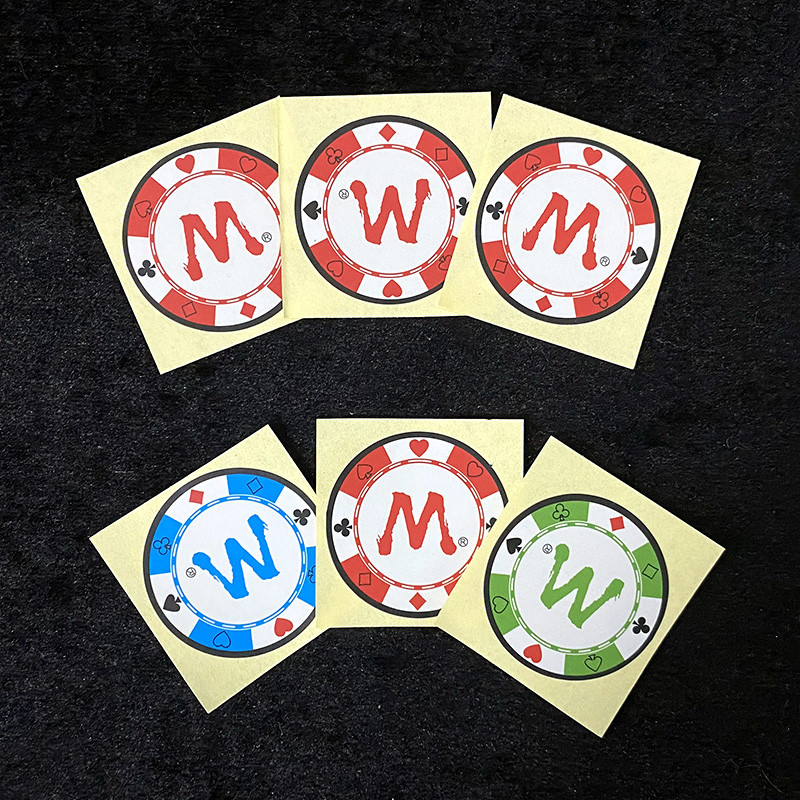 Lot De 8 Autocollants MOMOMAGE Pour Pièces Magiques STC 2.0 – Morgan Dollar, Accessoires De Magie