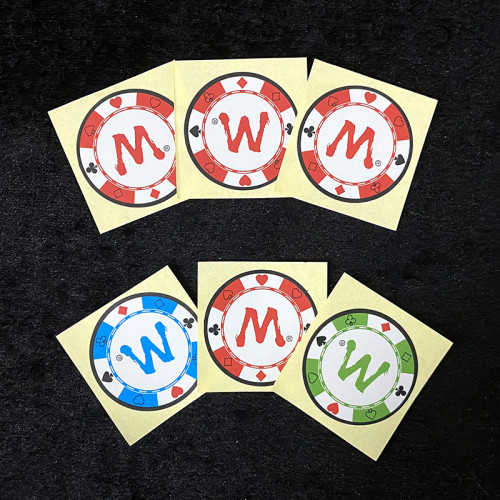 STC Coin Set Sticker (12 pcs)