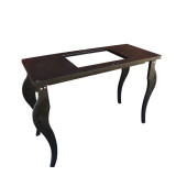 * Hand Through Glass Table