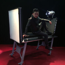 * Wide Shadow Box Illusion