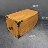 * Wooden Drawer Box (28cm*15cm*15cm)