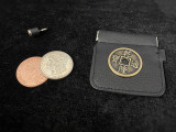 Magnetic Scotch & Soda (Morgan Dollar and Queen Victoria Ancient Coin) by Oliver Magic - Deluxe Set
