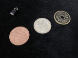 Magnetic Scotch & Soda (Morgan Dollar and Queen Victoria Ancient Coin) by Oliver Magic - Deluxe Set