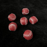 Leather Ball (Red, 2.2cm)