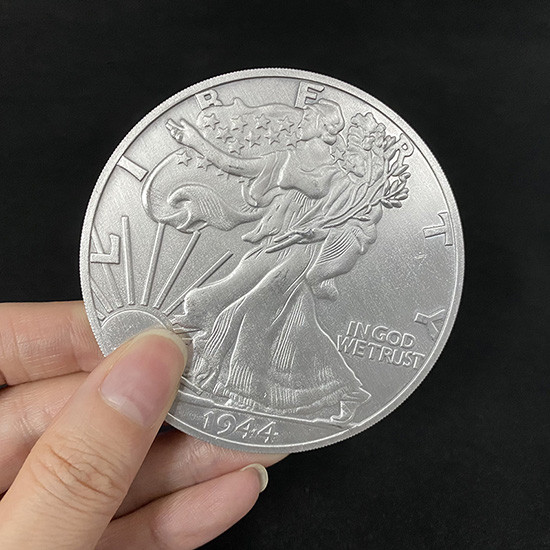 Jumbo Walking Liberty Half Dollar (7.3cm)