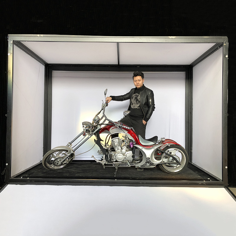 Appearing Motorcycle Illusion (Box) - Magic Trick - China