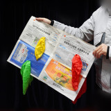 Deluxe Silks from Newspaper