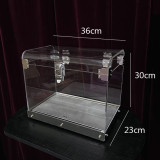 * Crystal Money Chest (Metal Corner)