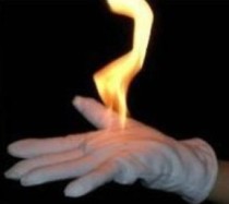 Fire Gloves (White/Black)