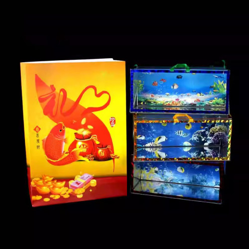 Appearing Crystal Boxes