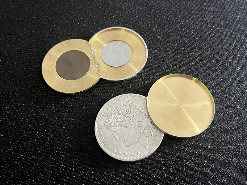 Multipurpose Flipper Coin Set (Morgan Dollar) by Oliver Magic