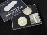 Multipurpose Flipper Coin Set (Morgan Dollar) by Oliver Magic