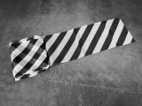 Production Streamer Zebra (Imitated Silk, Black and White)