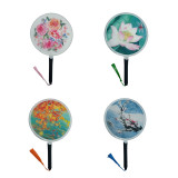 Appearing Round Fan (Set of 4) by Angel