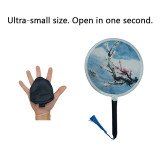 Appearing Round Fan (Set of 4) by Angel