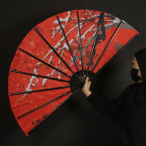 Jumbo Plum Blossom Fan (Foldable)