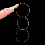 12 Inch Linking Rings 3 Rings Set (Strong Magnetic Lock)