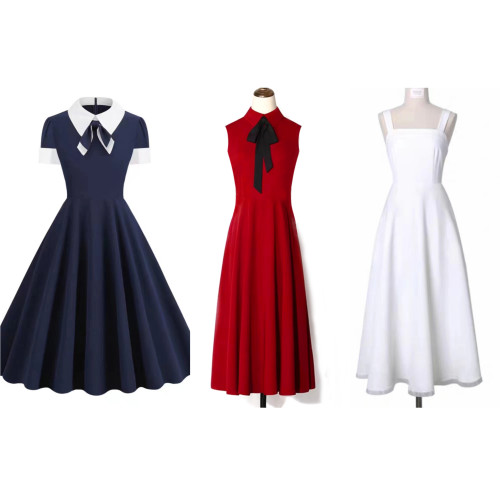 * Three Quick Costume Changes for Lady