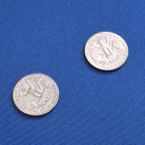 Double Sided Quarter Dollar (Tails)