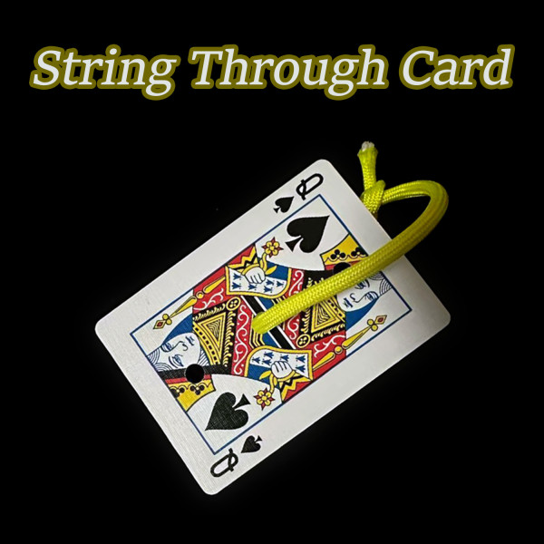 String Through Card