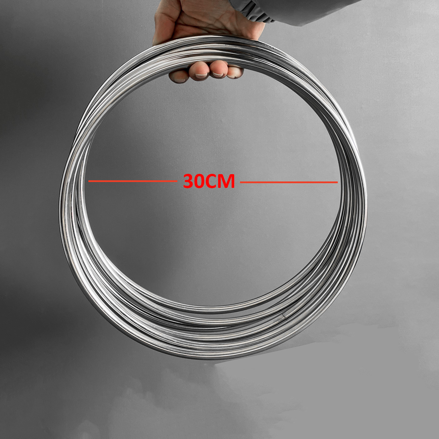 12 Inch Linking Rings 6 Rings Set (Strong Magnetic Lock) by J.C