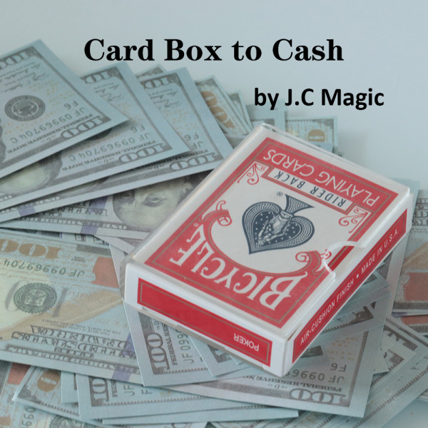 Card Box to Cash by J.C Magic