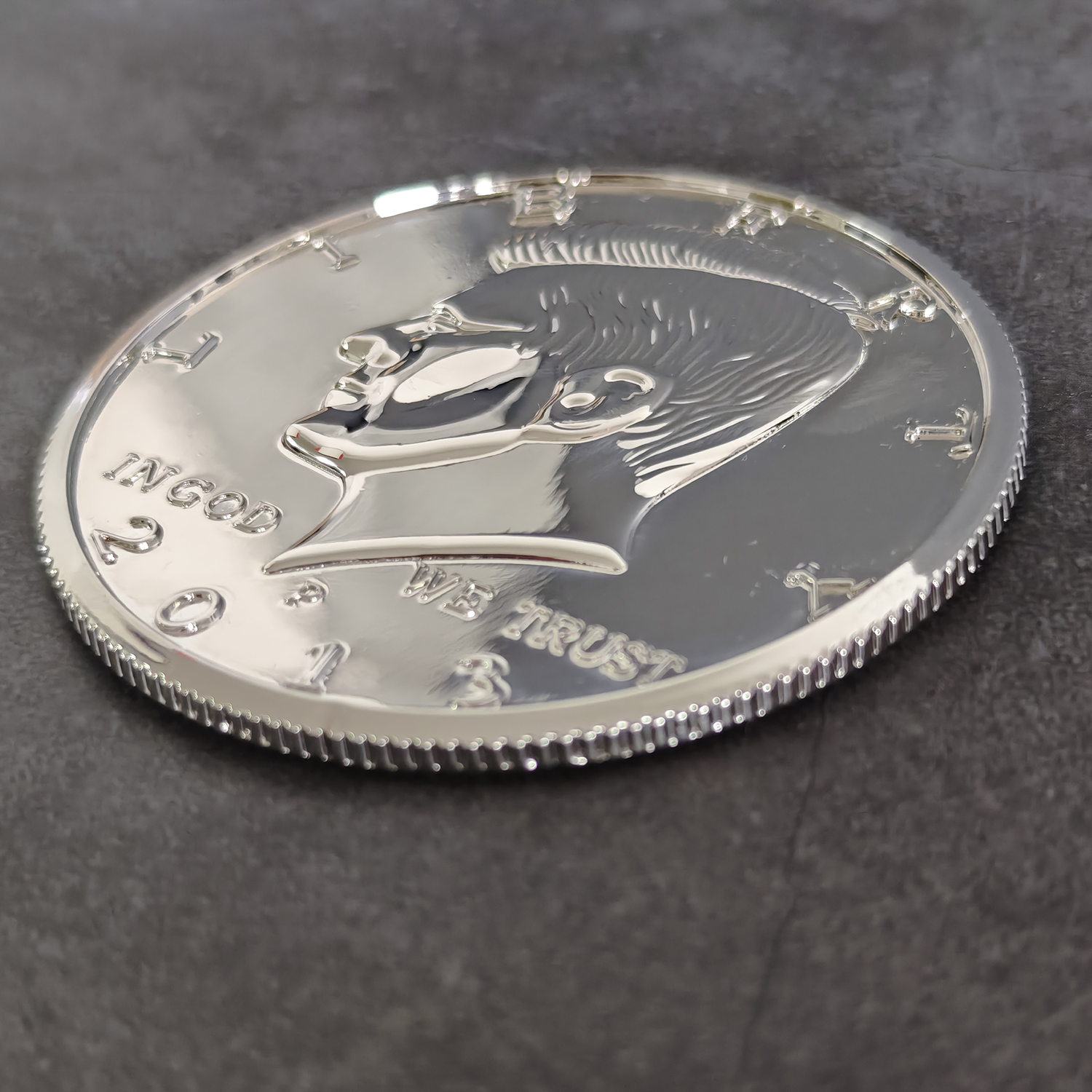 500えんまとめて9個 Jumbo Half Dollar - Chrome - 2020 (3 Inch)