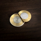 Multipurpose Flipper Coin (Walking Liberty Half Dollar) by Oliver Magic