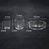 Self Explosion Glass & Ashtray