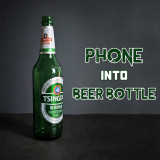 Phone into Beer Bottle