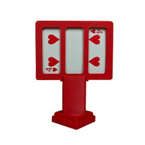Triple Cut Card Illusion (Plastic Edition)