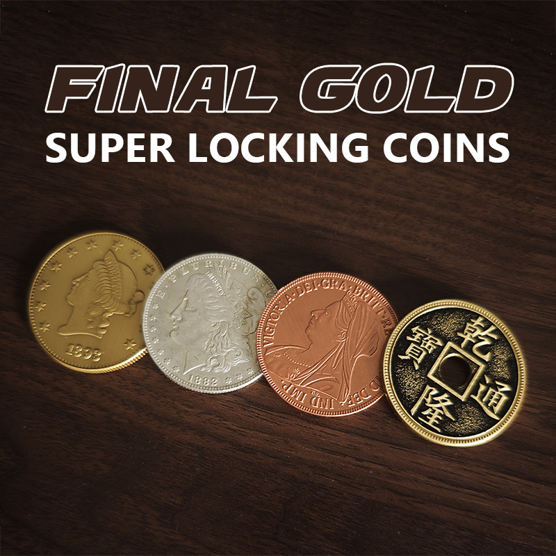Final Gold - Super Locking Coins | Vanishing Coin Magic Trick