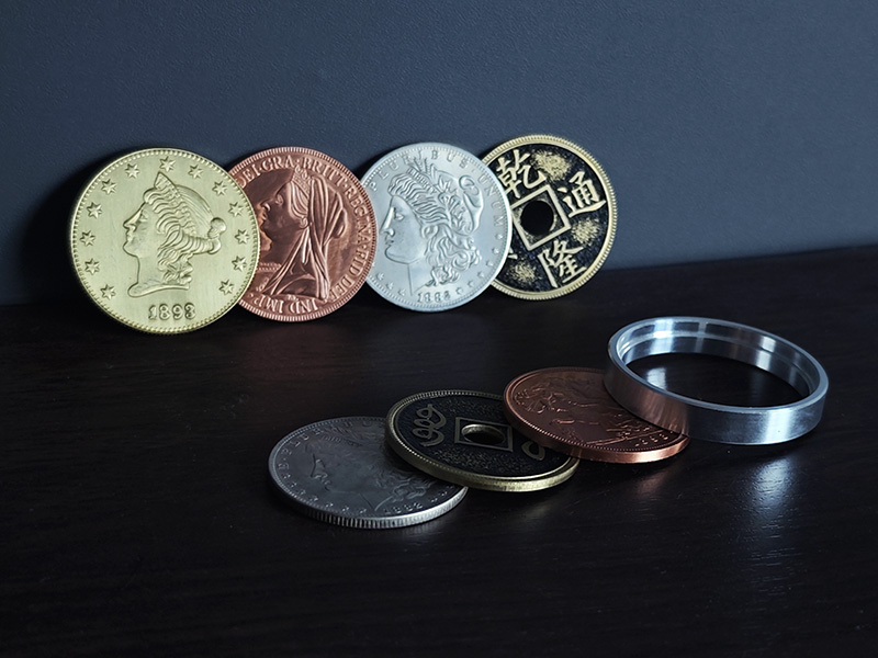 Final Gold - Super Locking Coins | Vanishing Coin Magic Trick