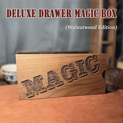 Deluxe Drawer Magic Box (Walnut Edition)