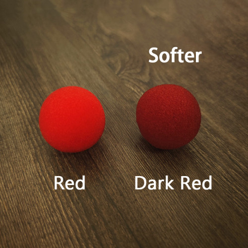 Super Soft Sponge Balls (4cm/5cm, Red, Pack of 50)