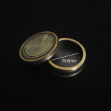 Okito Box (26.8mm, Brass)