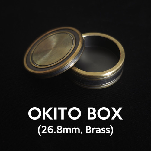 Okito Box (26.8mm, Brass)