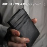 Orphic+ Playing Card Size in Leather (Gimmick and Online Instructions) by Lewis Lé Val and The 1914