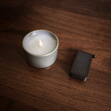 Remote Metal Cup Candle