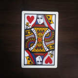 King to Queen Jumbo Card (Locking & Examinable Version, Plastic)