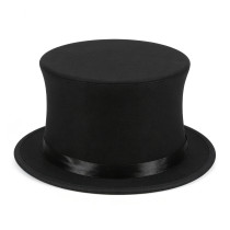 Superior Folding Top Hat (Black)