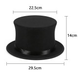 Superior Folding Top Hat (Black)