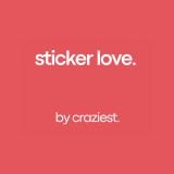 * Sticker Love by Craziest