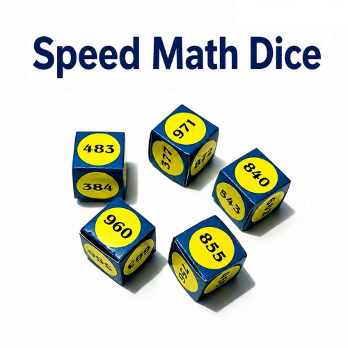Speed Math Dice
