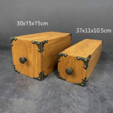 * Wooden Drawer Box (30cm*15cm*15cm)