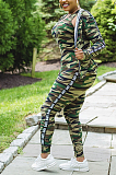 Casual Simplee Camo Long Sleeve Long Pants Three-piece Sets N9250